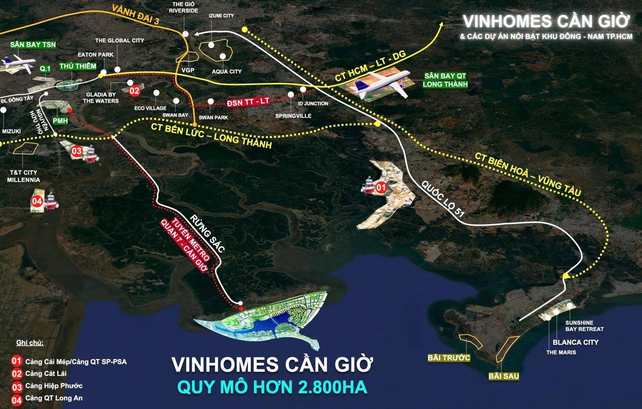 vi tri vinhomes green paradie